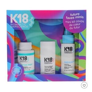 K18 Future Faves Minis Hair Repair Kit - Blue